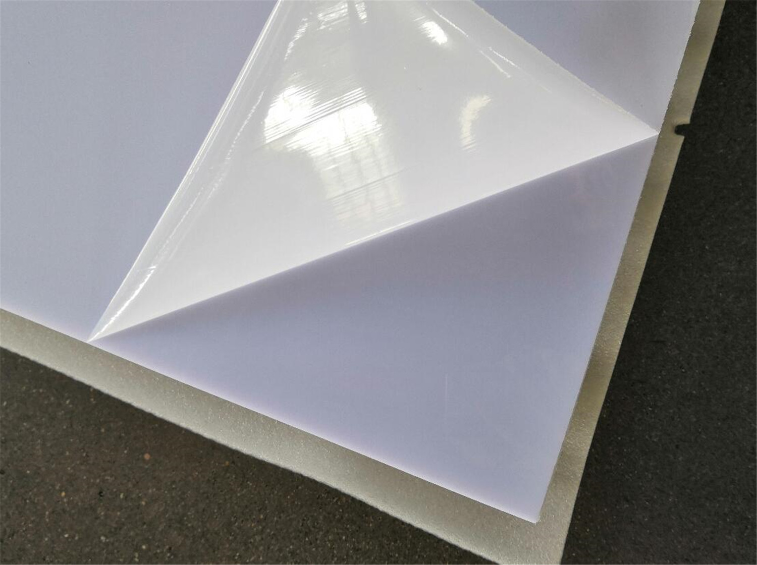 Opal white acrylic sheet